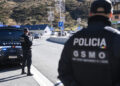 Agents de policia en un control al Pas. Foto: Policia.