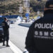 Agents de policia en un control al Pas. Foto: Policia.