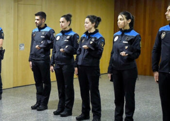 Jurament de duaners el 2023. Foto: SFGA.