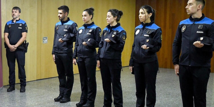 Jurament de duaners el 2023. Foto: SFGA.