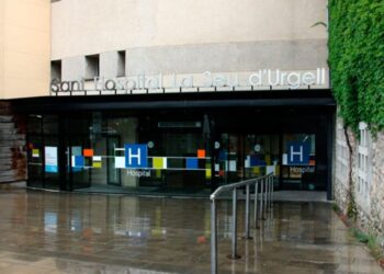 Façana de l'Hospital de la Seu. Foto: Arxiu.