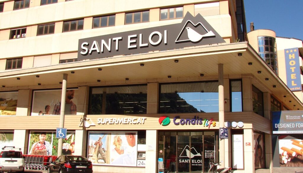 L'accident ha tingut lloc davant del Sant Eloi. Foto: Google.