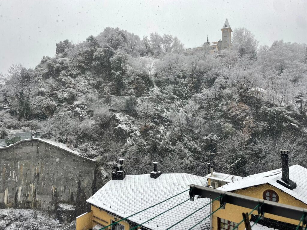 La nevada a Escaldes. Foto: ANA