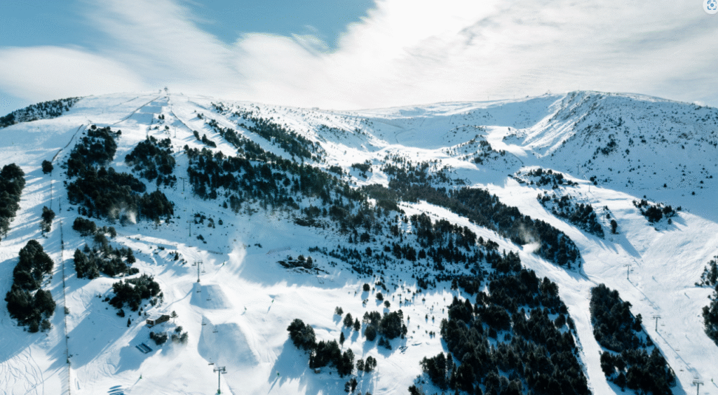 L'estació de Grandvalira.