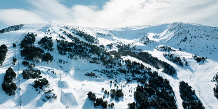 L'estació de Grandvalira.