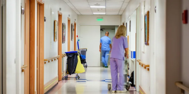 Interior de l'Hospital. Foto: Google.