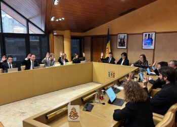 El ple del consell de comú de la Massana. Foto: Comú de la Massana