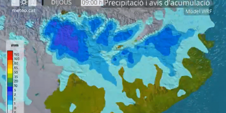 Avís a tot el Pirineu per neu a partir dels 400 metres