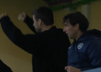 El vídeo de com Piqué celebra amb ràbia la victòria de l’FC Andorra