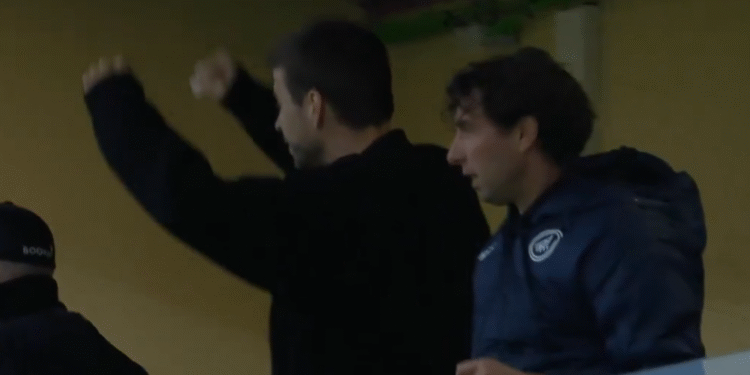 El vídeo de com Piqué celebra amb ràbia la victòria de l’FC Andorra