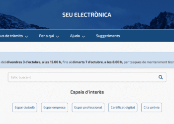 Seu electrònica de Govern. Foto: Govern d'Andorra