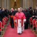El Papa Lleó XIV durant la recepció al cos diplomàtic. Foto: ANA.