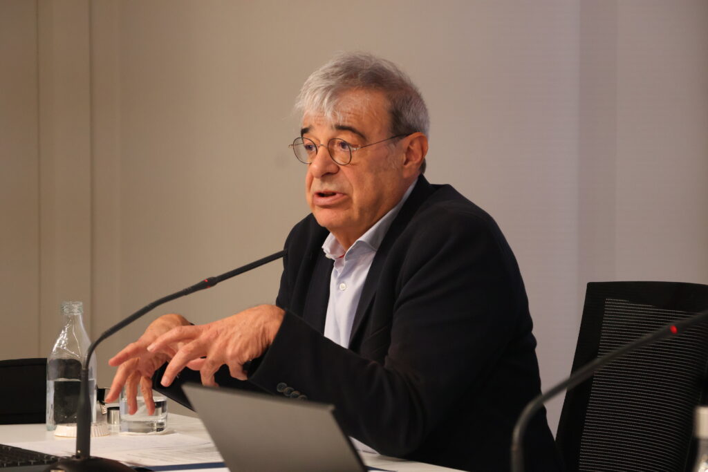 El ministre d'Educació, Ladislau Baró. Foto: M. R. (ANA)