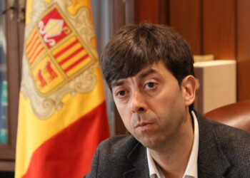 El cònsol major d'Andorra la Vella, Sergi González. Foto: ANA