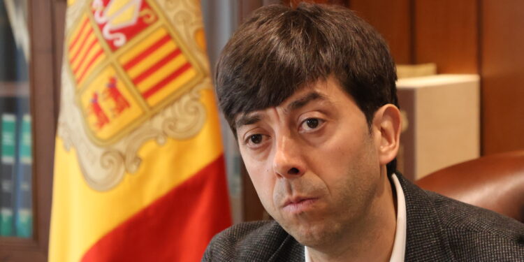 El cònsol major d'Andorra la Vella, Sergi González. Foto: ANA