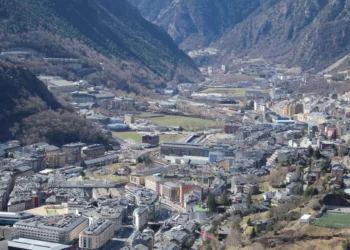 Vista aèria d'Andorra. Foto: Google.
