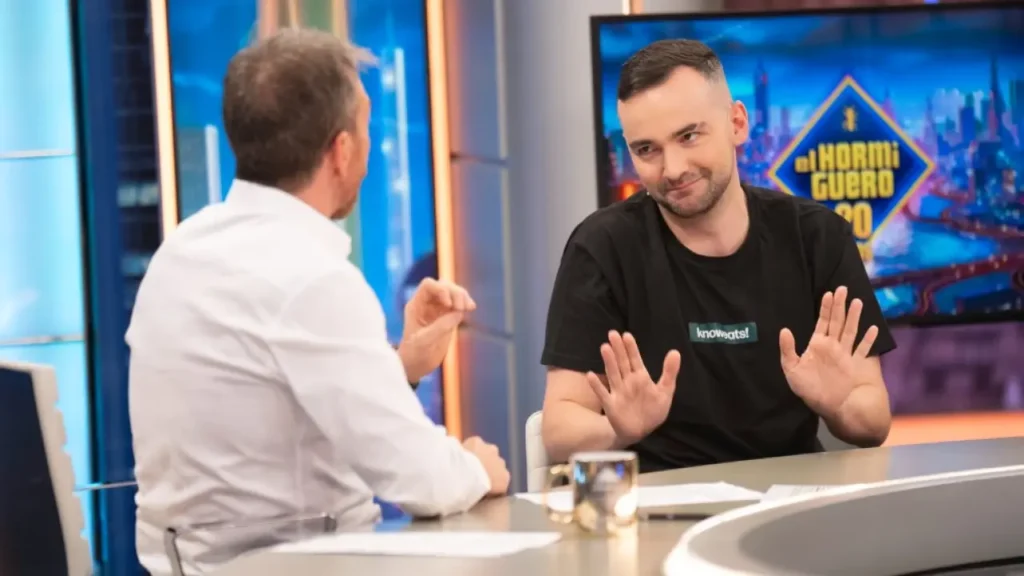 ElXokas a El Hormiguero. Foto: Google.