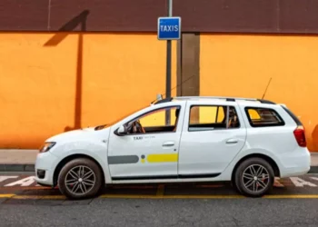 Imatge d'arxiu d'un taxi d'Andorra. Foto: Arxiu.