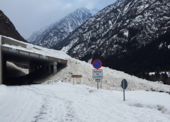 Accés a la vall de Benasque.