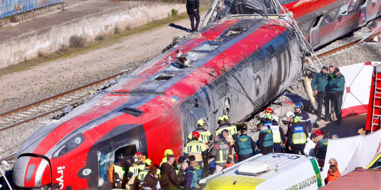 Accident ferroviari a Còrdova.