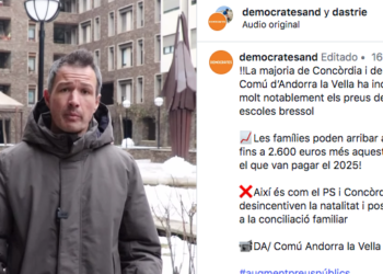 Astrié acusa Concòrdia i PS d’incrementar els preus de l’escola bressol “per la porta del darrere”