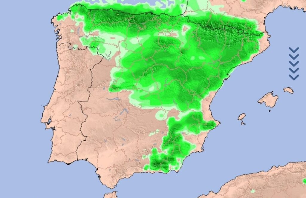Nevada generalitzada al Pirineu. Foto: Meteo Pirineus