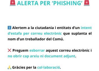 Andorra la Vella alerta d’un intent d’estafa per correu electrònic