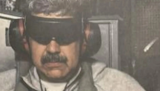Imatge de Maduro detingut. Foto: Google.