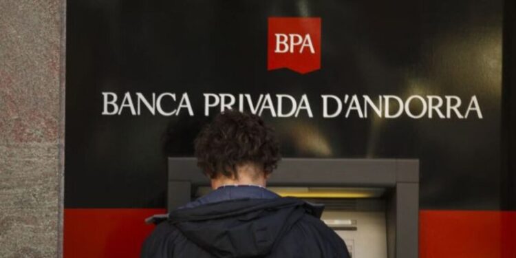 Un caixer de l'antiga BPA. Foto: Arxiu.