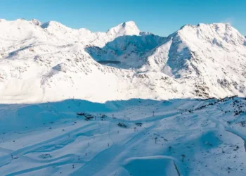 L'allau ha tingut lloc a la zona d'Arcalís, però no ha afectat les pistes obertes. Foto: Google.