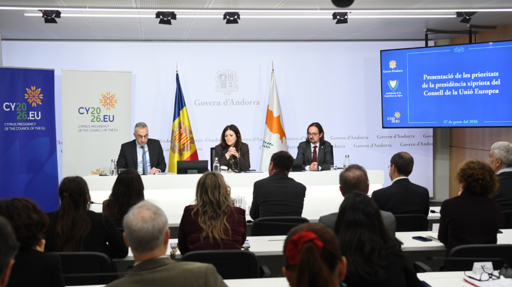Presentació de les prioritats de la presidència xipriota del Consell de la Unió Europea.