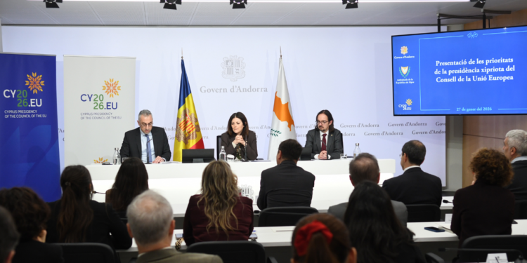 Presentació de les prioritats de la presidència xipriota del Consell de la Unió Europea.