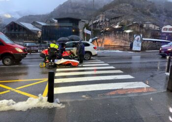 Imatge del sinistre. Foto: Xarxes.