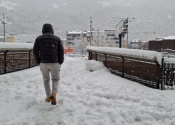 Andorra la Vella es desperta amb 20 centímetres de neu