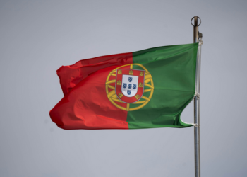 Bandera de Portugal.