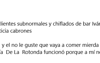 El Bar Ivan comença a ‘insultar’ els clients per veure si repeteix l’èxit de la creperia de la rotonda