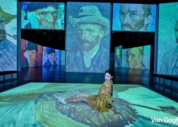 Una imatge de l'exposició. Foto: Van Gogh Alive.