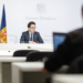 El portaveu del Govern Guillem Casal en roda de premsa.