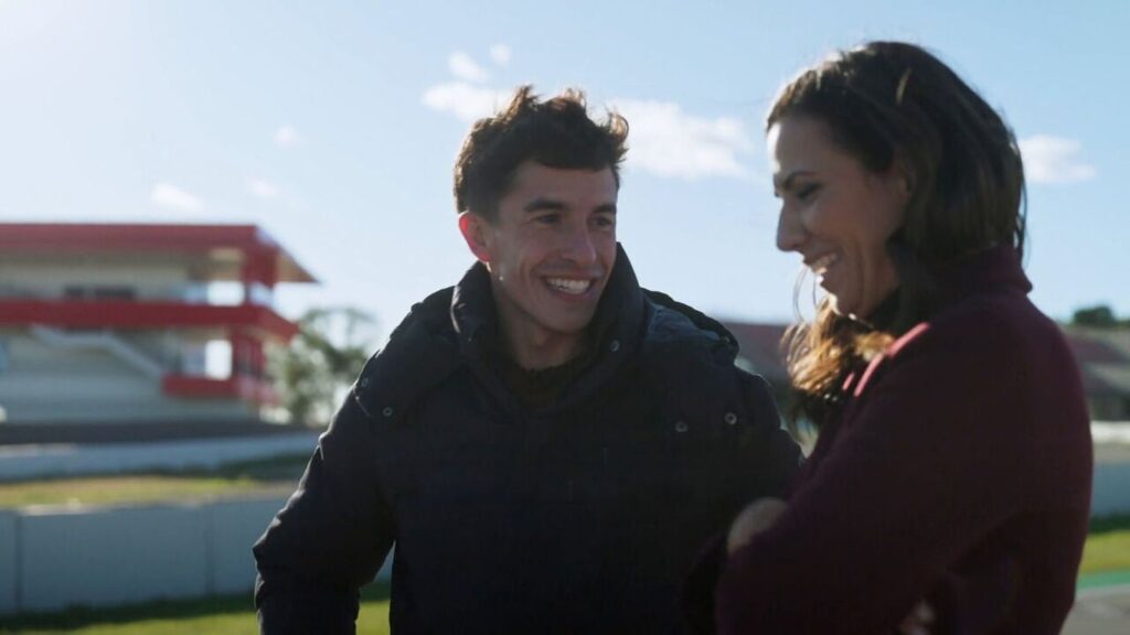 Ana Pastor entrevistant Marc Márquez a la Sexta. Foto A3Media.