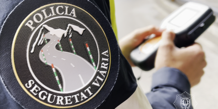 Un control de la policia. Foto: Policia d'Andorra
