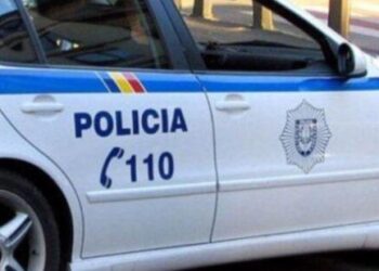 L'home va intentar trencar la mampara del cotxe policial. Foto: Arxiu.