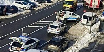 Lloc on ha tingut lloc l'accident. Foto: ANA.