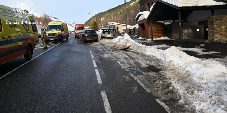 L'indret on va tenir lloc el succés. Foto: Policia d'Andorra