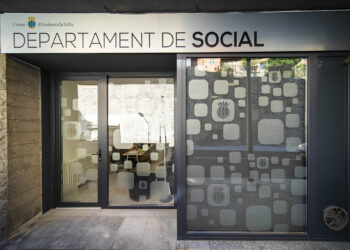 Entrada del departament de Social. Foto: Comú d'Andorra la Vella