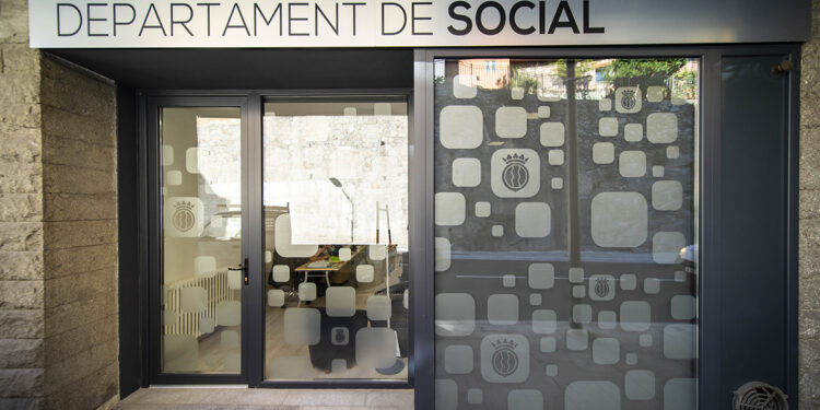Entrada del departament de Social. Foto: Comú d'Andorra la Vella