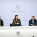 La ministra de Salut, Helena Mas, directora general del SAAS, Meritxell Cosan, i el membre del servei d’informàtica del SAAS, Santiago Sánchez. Foto: SFGA/JAViladot