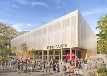 El disseny de com serà l'Espai Capital. Foto: Comú d'Andorra la Vella