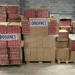 Tabac comissat i guardat en el magatzem de duanes / Duanes.