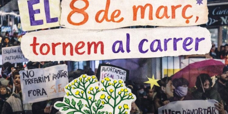 Acció Feminista crida a la mobilització aquest 8M per reclamar reformes en l’avortament