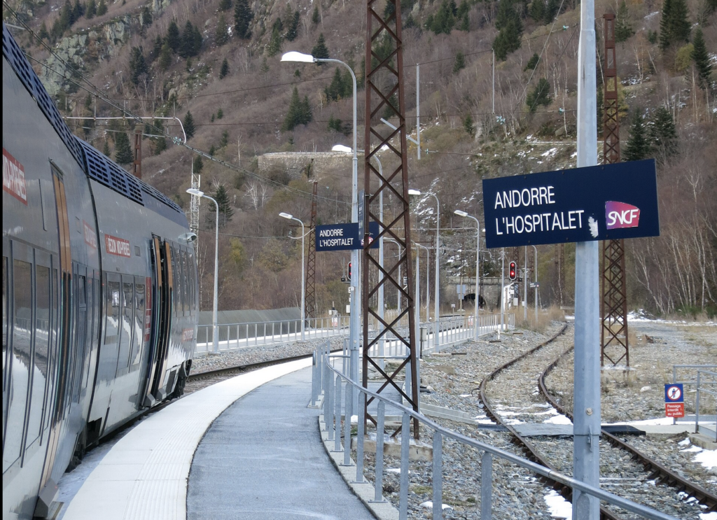 Parada d'Andorra-l'Hospitalet / Wikipèdia